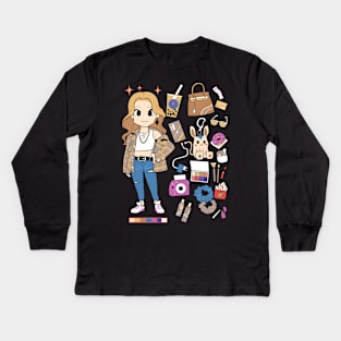 Urban Girl Kids Long Sleeve T-Shirt